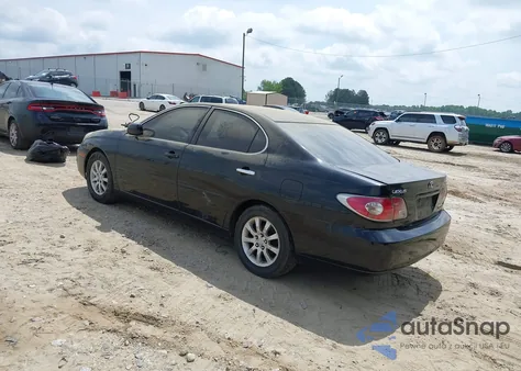2004 Lexus Es 330 z USA, uszkodzony, nr VIN JTHBA30G245007432